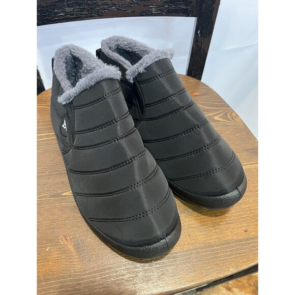 BJ Womens Slip On Snow Boots Size 9.5 - Picture 1 of 7